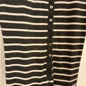 Striped Button-Up Shirt